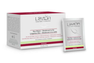 Hlavin Lavilin Deo Wipes Deodorant to Go – Women 3.7g×10e
