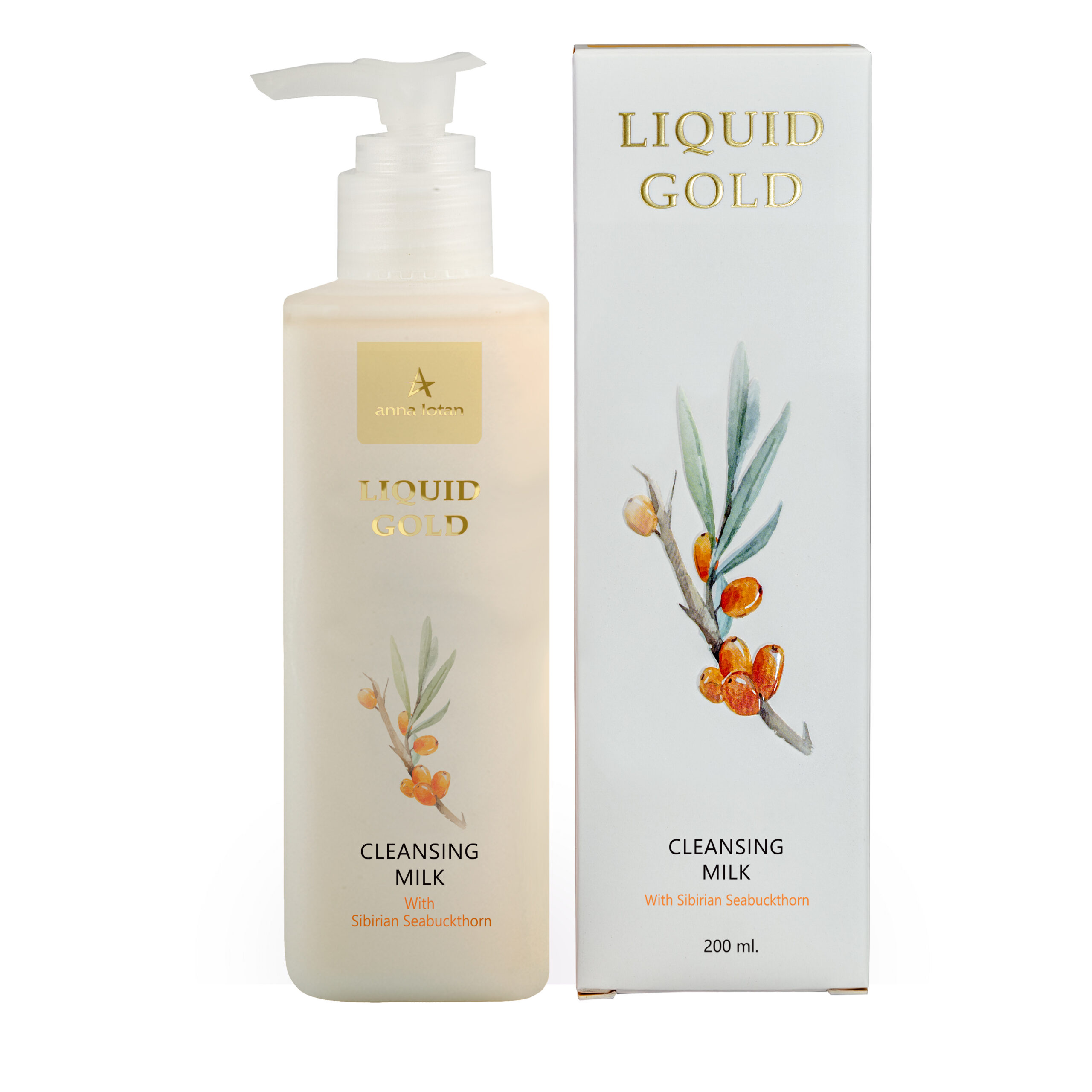 Anna Lotan Liquid Gold «Золотое» молочко для очистки кожи 200 мл