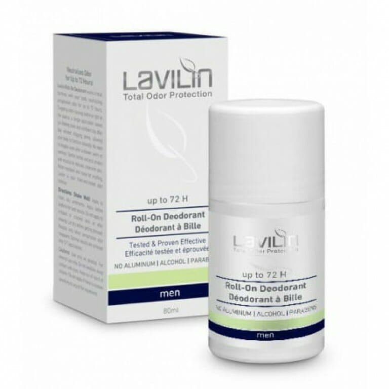 Hlavin Lavilin TOP Roll-On Deodorant Meestele 72 tunniks No Aluminum/No Alcohol/No Parabens 80 ml