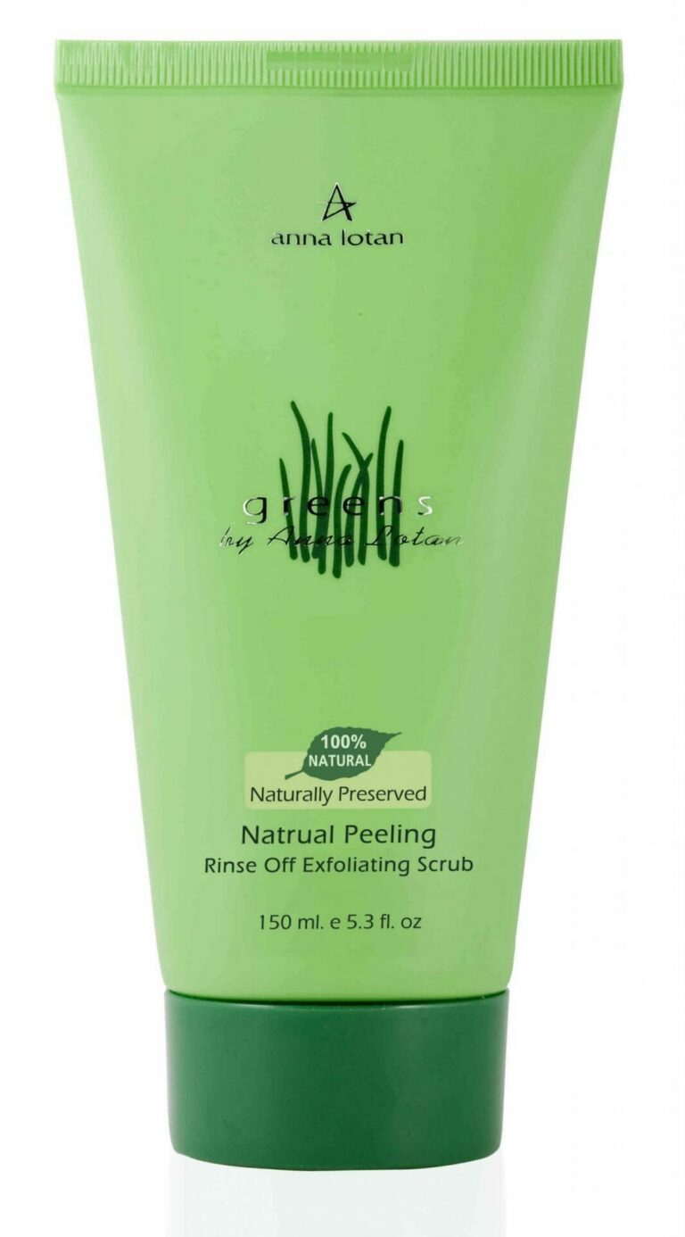 Anna Lotan Greens Natural Peeling Rinse Off Exfoliating Scrub 150 ml