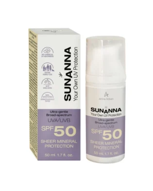 Anna Lotan SunAnna Sheer Mineral Protection UVA/AVB SPF50 50 ml