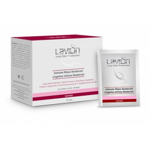Hlavin Lavilin TOP Intimate Wipes Deodorant Women 3.7g×10e