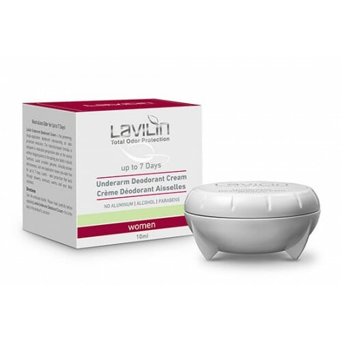Hlavin Lavilin Underarm Deodorant Cream for Women No Aluminum/No Alcohol/No Parabens 10 ml